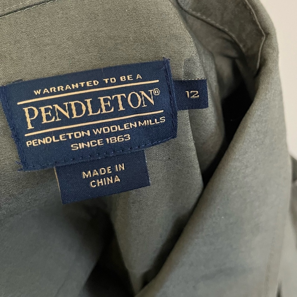 Pendleton Utility Style Mini Dress - Picture 9 of 14